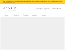 Tablet Screenshot of nexuscopper.com